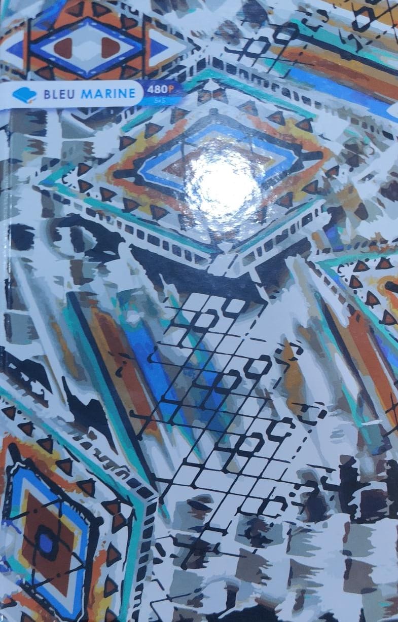 registre 5m BLEU MARINE 480 pages A4